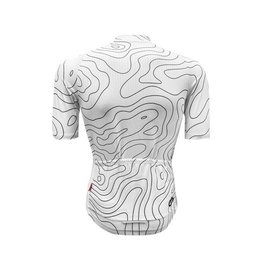 White Topography Pro Edition Jersey