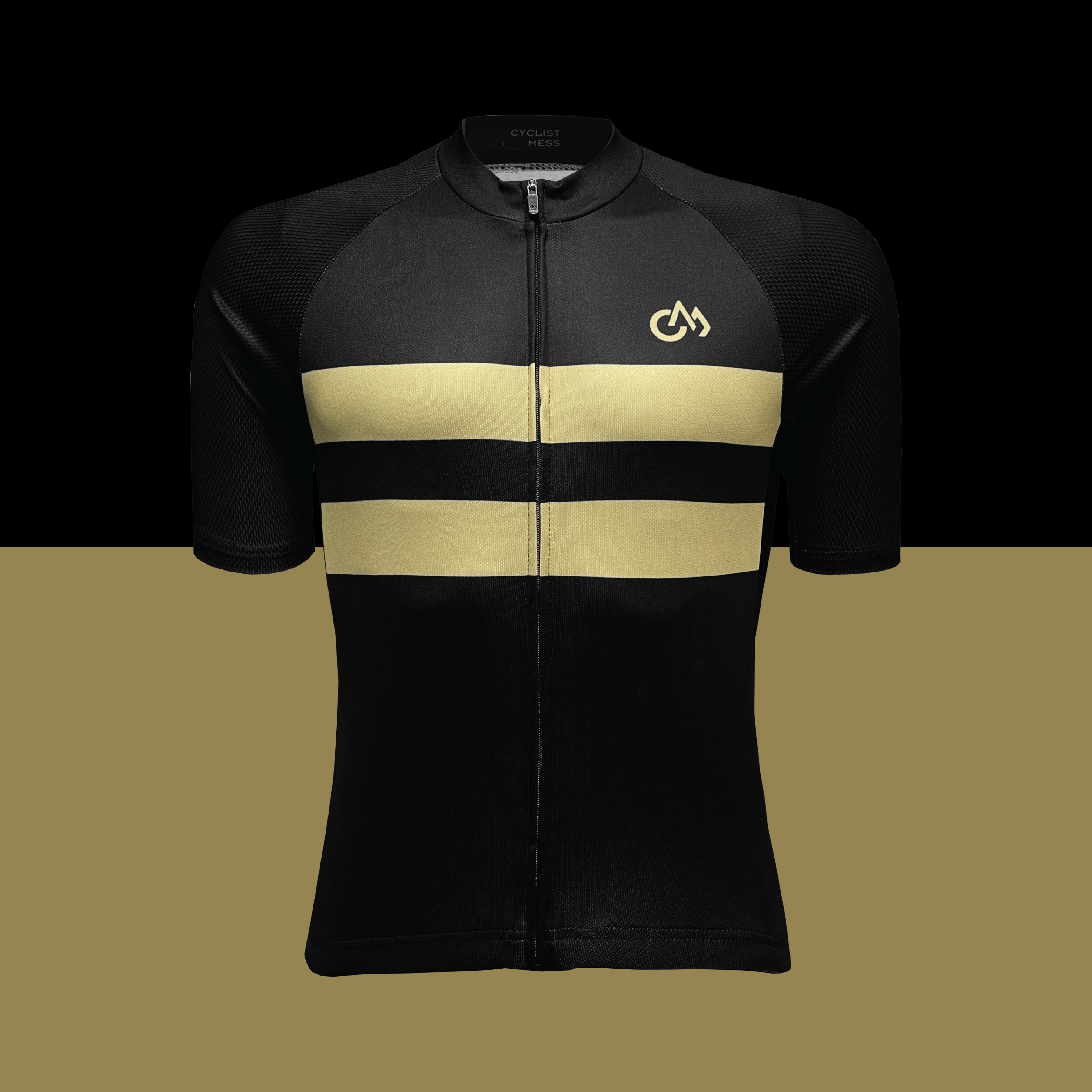 Black gold hot sale cycling jersey