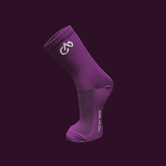 Vinaccia Purple NNPQ Cycling Socks
