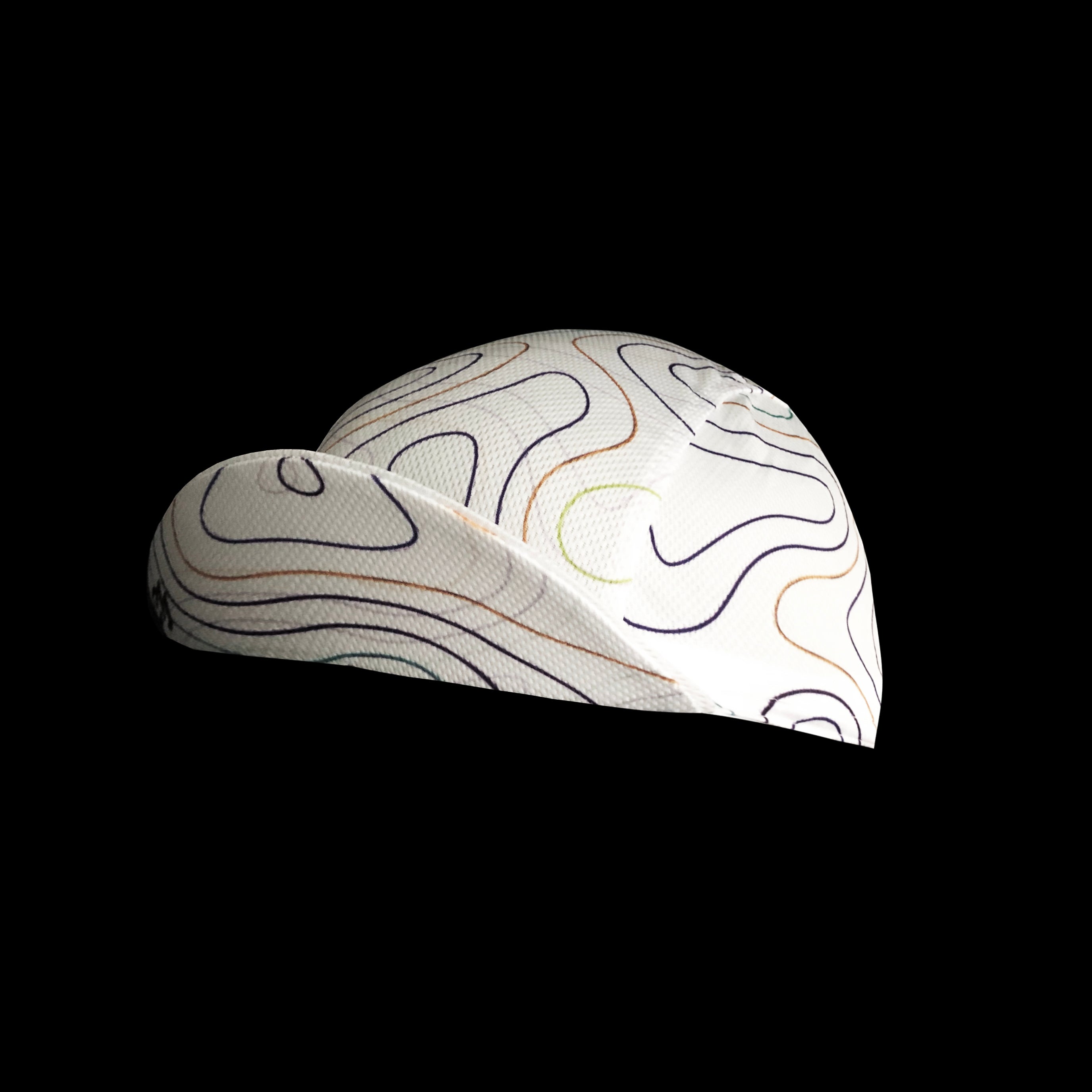White Topo Cycling Cap – The Cyclist Mess